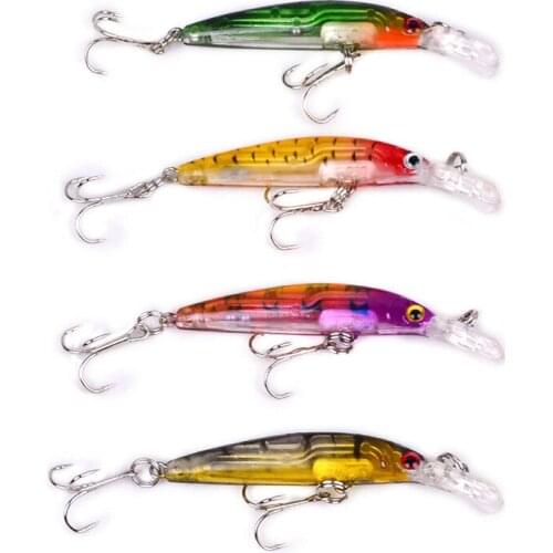 7cm/3.9G Classic fishing Lure minnow Hard Bait SUPERBAIT Topmouth Culter-All Plastic False Baits