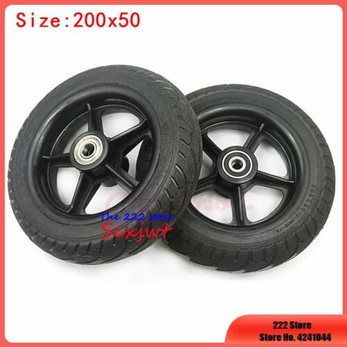 New Upgrade Replacement Rear Wheel For Kugoo S1 S2 S3 C3 MINI Electric BIKE Hub And solid Tires Spare Part Accessories
