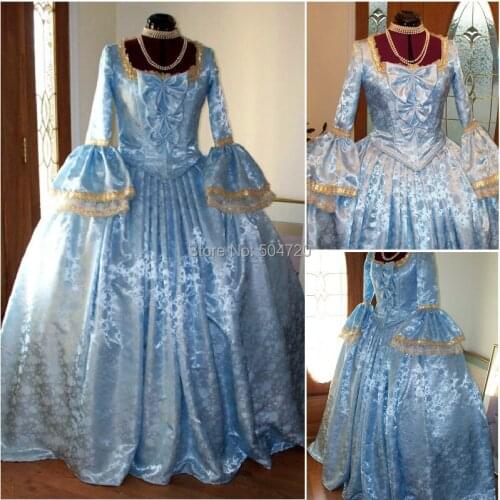 Custom madeR-425 Custom Made 1800 Civil War Ball evening Dress/Gothic Lolita Dress Victorian dresses/Renaissance dress