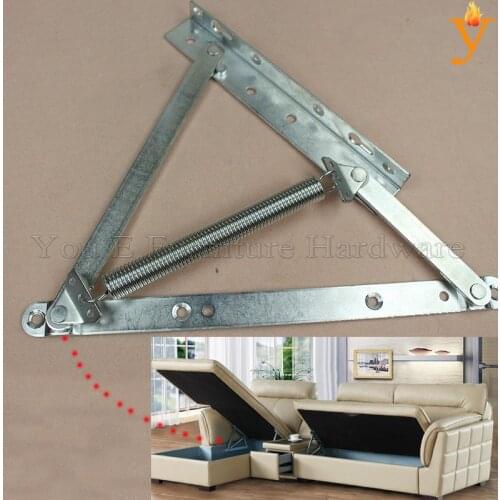 Furniture Hardware Sofa storage cabinet Mechanicsm Small storage box fitting lift sofa bed storage hinge