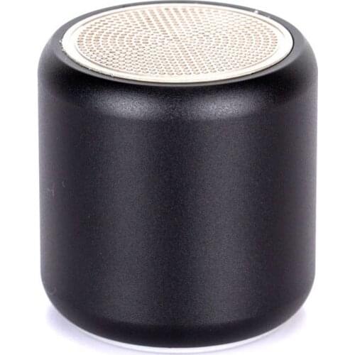 Mini Bluetooth Speaker 5.0 Wireless Loudspeaker Metal Material Bass Surround Sound Stereo Small Portable Outdoor Subwoofer