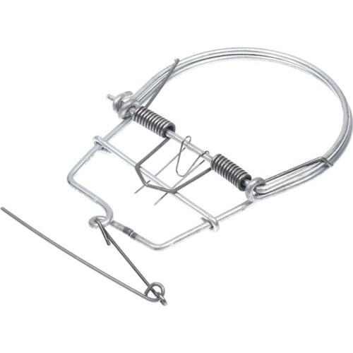 New 1pcs Weasel Catch Catch Spring Trapt Big Mouse Trap Mous Trap Rodent Cage Mole Repeller Rat Trap