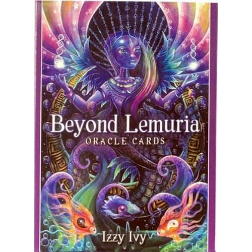 New Beyond Lemuria Oracle Tarot Cards Deck Board Game Language English Divination Board Game