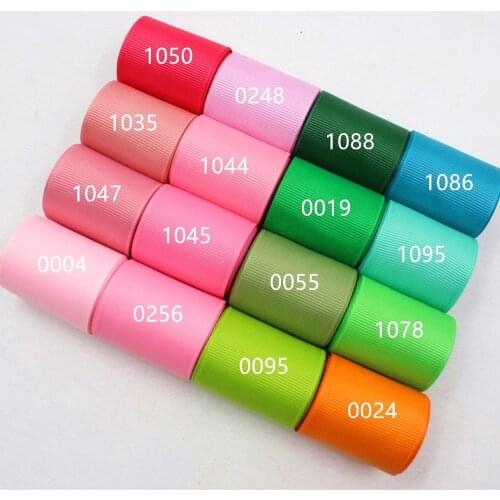 169199 , 38mm Solid Color Grosgrain Ribbon 10 yards , DIY handmade clothing accessories , Jewelry & Accessories