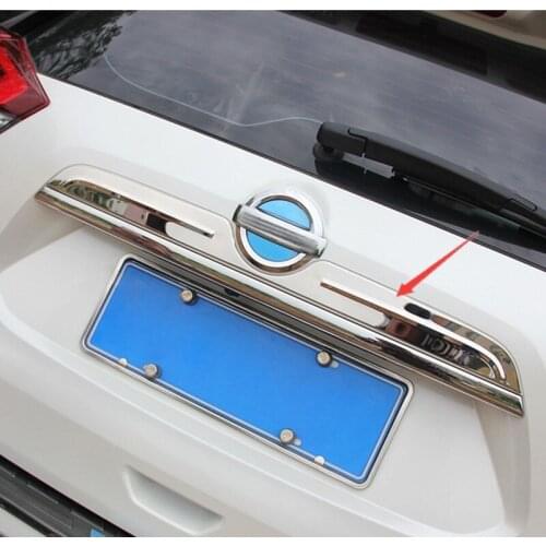 Fit For Nissan X-Trail Xtrail T32 Rogue 2014 2015-2017 Stainless Steel Trunk door Trim Cover Molding Garnish