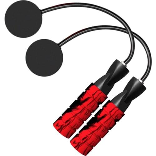 Portable Cordless Jump Rope Adjustable Weighted Ball Bearing Jump Rope Unisex Skipping Rope Workout Fitness Equipment