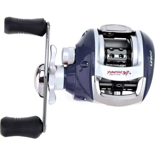 12+1BB Gear Ratio Stainless Steel Fishing Baitcasting Reel Max Drag 5KG / 11LB with Magnetic Brake Right Left Hand Optional