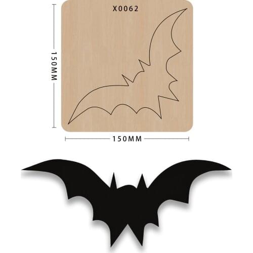 Diy Halloween Wood Dies Cutting Scrapbooking Handmade Crafts Making Decor Supplies Dies Template