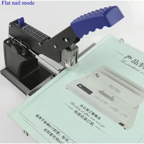 Saddle Stapler Large Heavy Saddle Stitch Binding Machine Center Seam Stapler A3 Binding Machine SH03