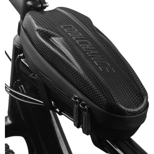 Bicycle Bag EVA Waterproof Hard Shell Front Tube Frame Large Capacity MTB Road Bicycle Pannier Bike Bags Bike Accessories Useful