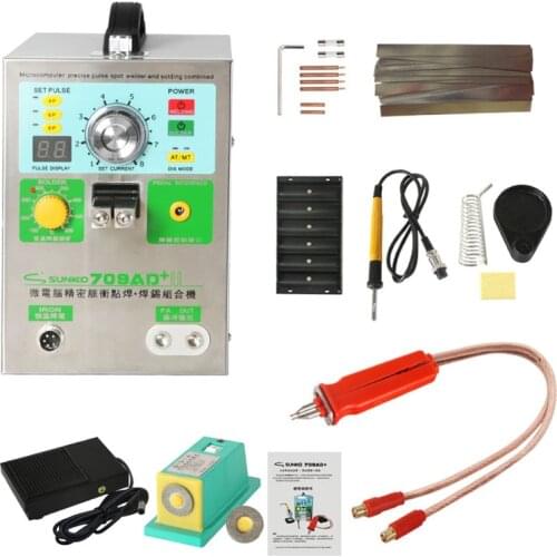 709AD+ 18650 Lithium Battery Spot Welder Induction Automatic High Power Spot Welding Machine 3.2KW Spot Welder Battery Welders