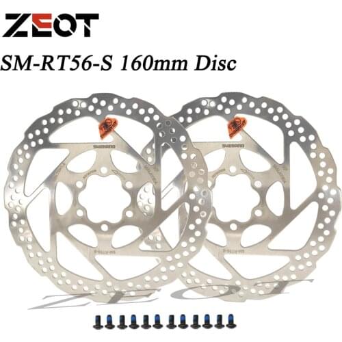 Shimano DEORE SM RT56 Brake Disc 6 Bolt Mountain Bikes Disc M610 RT56 M6000 Brake Disc 160MM MTB Free Shipping