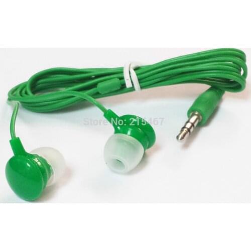 1 pc Green Earphone Headphones earbuds cell phones MP3 Players Headset Pinata Bag Filler Loot Birthday Party Favors Favour Gift