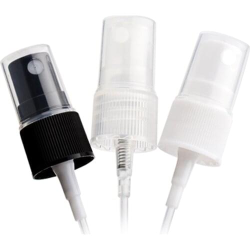 18-410 plastic perfume ribbed skirt fine mist fingertip sprayer 10pc