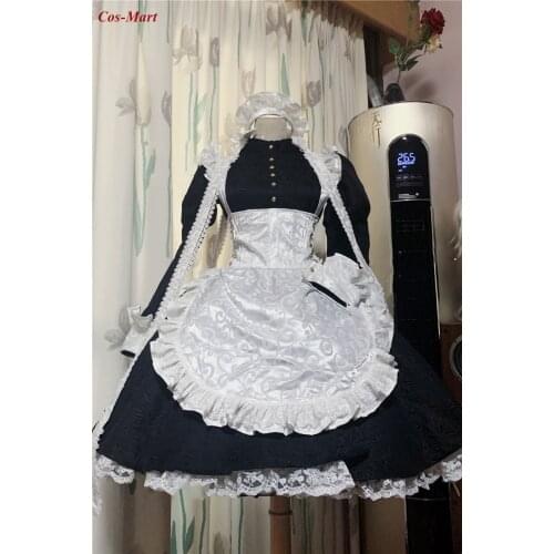 Anime Azur Lane HMS Sheffield Cosplay Costume Original Skin Fashion Maid Dress Activity Party Role Play Clothing Custom-Make