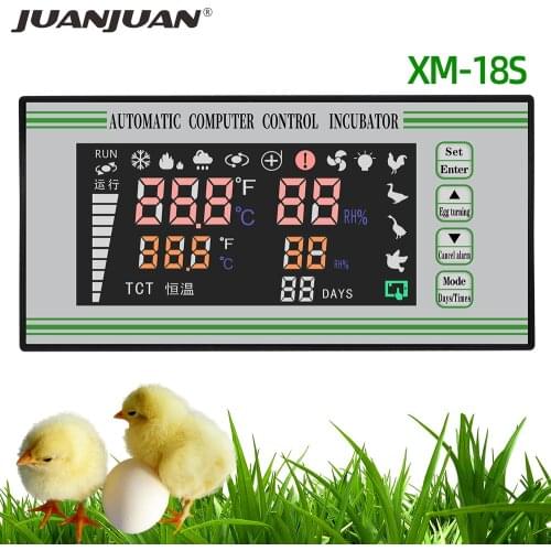 XM-18S Egg Incubator Digital Automatic thermostat controller Mini egg incubator control system Hatchery Machine 50%OFF