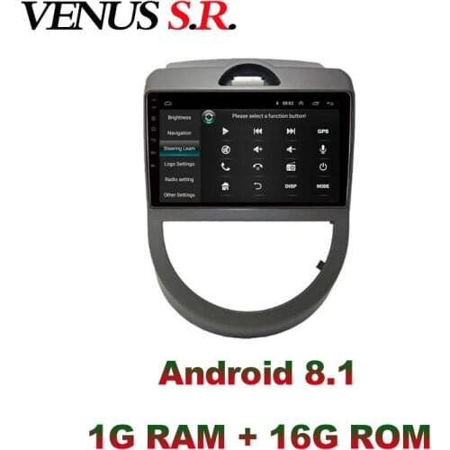 VenusSR Android 9.1 Car DVD Player GPS Navigation Multimedia For KIA Soul 2009-2011 radio car stereo bluetooth wifi
