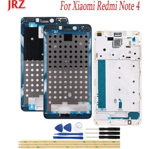 For Xiaomi Redmi Note 4 Middle Frame Bezel Middle Plate Cover Housing Plate Frame Faceplate Plate Repair Part with tools