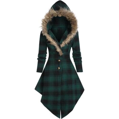 Eillysevens Women's Hooded Coats
