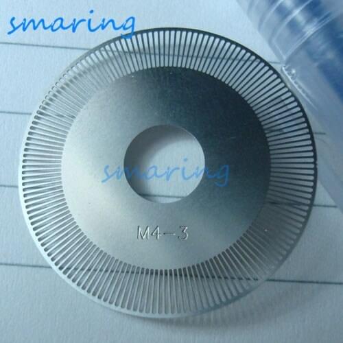 Photoelectric Encoder Converter Photoelectric Speed Sensor Measuring Speed Code Plate 150 Wire Metal Code Disk M4-3 Kit Chain