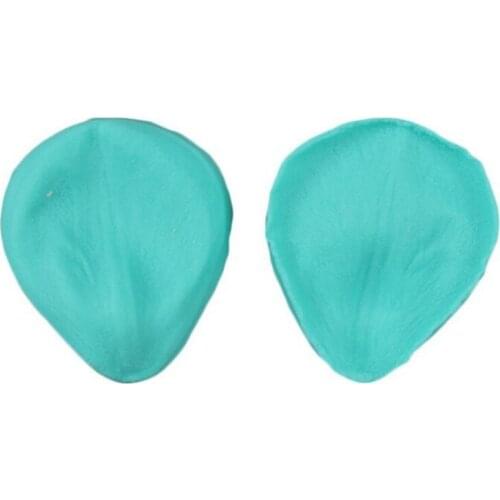 Angel Wings Fondant Cake Silicone Mold Valentines Day Rose Petal Shaped Reverse Forming Chocolate Kitchen Decoration Tools