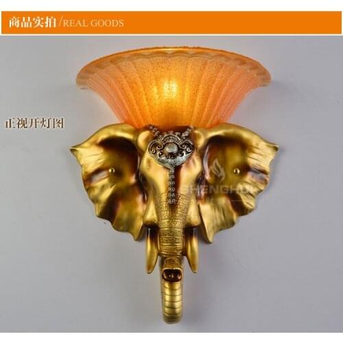 Europe type restoring ancient ways wall lamp.. Corridor engineering resin lamp