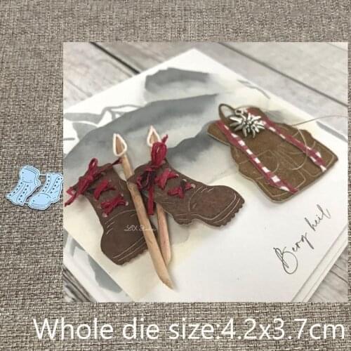 New Design Craft Metal stencil mold Cutting Dies shoes backpack decoration scrapbook die cuts Album Paper Card Craft Embossing