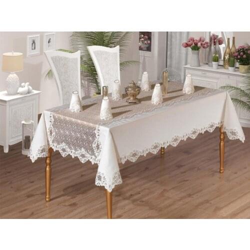 French Laced Efsa Lace Dinner set-25 Piece