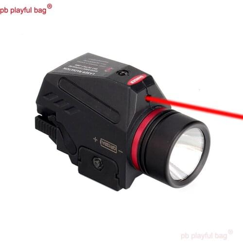 PB Playful Bag Outdoor Sports CS Equipment Gel Ball Gun Tactical Laser Sight Flashlight 150 Lumen LED Toy Accessories RG06
