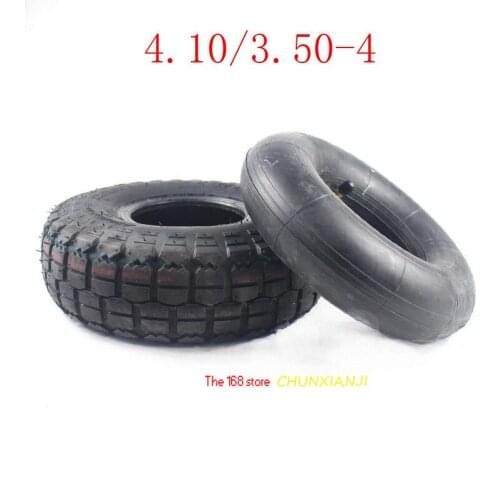 Super Trolley 4.10/3.50-4 Tyre Inner Tube Electric Scooter Tire 410/350-4 Generation Treadmill Tire