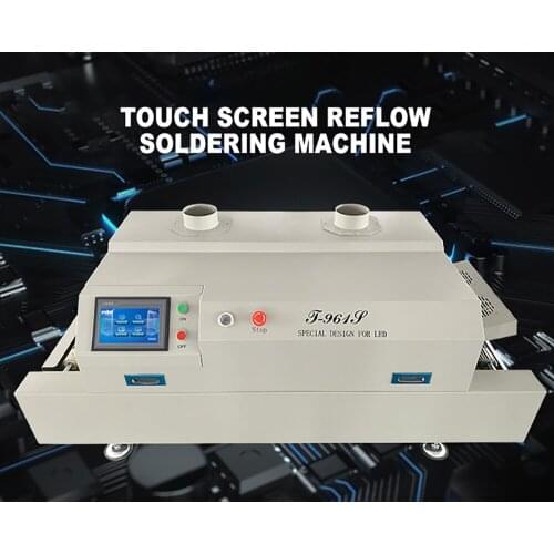 T-961S 220v 1.1kw Reflow Soldering Machine SMT Multi-Temperature Zone Six Temperature Zones Infrared Welding machine