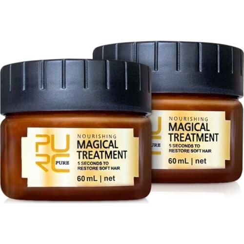 PURC Magical keratin Hair Skin Treatment Mask 5 Seconds Repairs Damage Hair Root Hair Tonic Keratin Hair & Scalp Treatments
