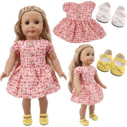 15 Lovely Doll Dress And Shoes To Choose,For 18 Inch American Doll & 43 cm Baby Reborn Doll,Our Generation,Only Dress Or Shoes