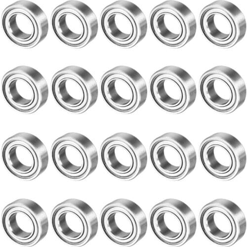 20pcs MR137ZZ 7mmx13mmx4mm Double Shielded Miniature Deep Groove Ball Bearing