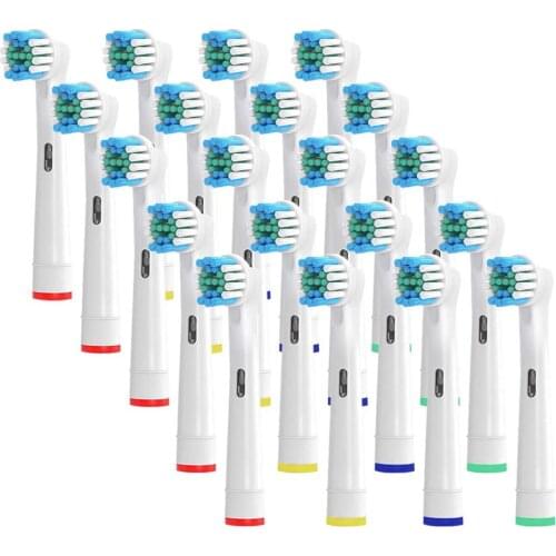 20×Replacement Brush Heads For Oral-B Electric Toothbrush Fit Advance Power/Pro Health/Triumph/3D Excel/Vitality Precision Clean