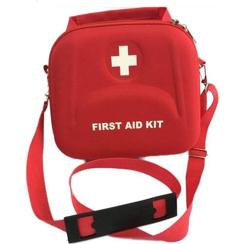 600D Nylon Striking Cross Symbol High-density Ripstop Sports Camping Home Medical Emergency Survival First Aid Kit Bag Outdoors