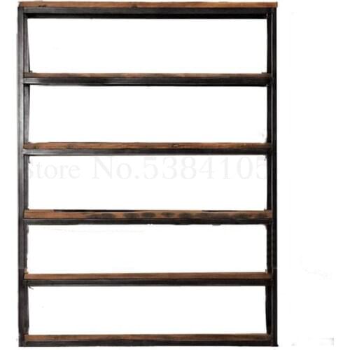 American Loft Vintage Living Room Iron Shelf Shelf Shelf Shelf Shelf Sh
