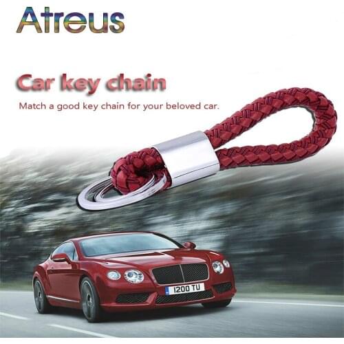 1pcs Car-styling key ring keychain chain for BMW E46 E60 Ford focus Mazda 3 Volkswagen Polo Golf 4 Skoda octavia Kia rio Abarth