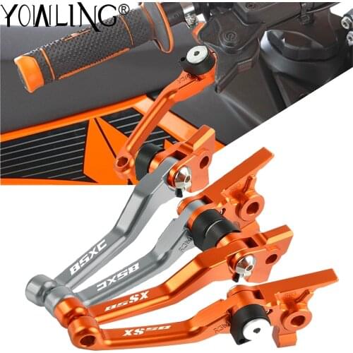 For 85 SX XC SX/XC 85SX 85XC 2014 2015 2016 2017 2018 Motorcycle Accessories CNC Dirt Bike Handle Folding Brake Clutch Lever