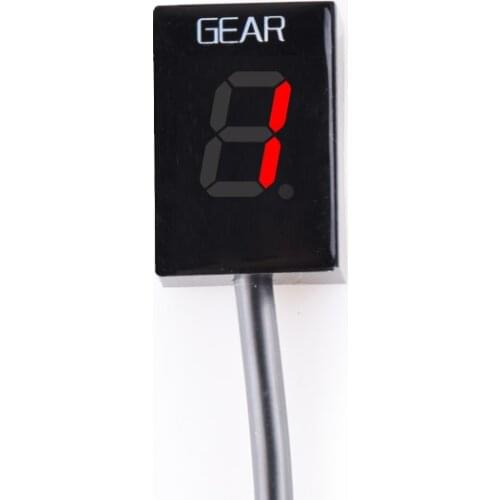 For Suzuki GSF650 Bandit GSF 650 GSF-650 2007 2008 Moto LCD 1-6 Level Speed Digital Meter Motorcycle Gear Indicator Fixed Ring