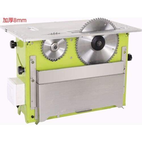 Electric Dust-Free Composite Wood Table Saw Multifunctional Woodworking Sliding Table Saw Integrated Precision Cut Saw