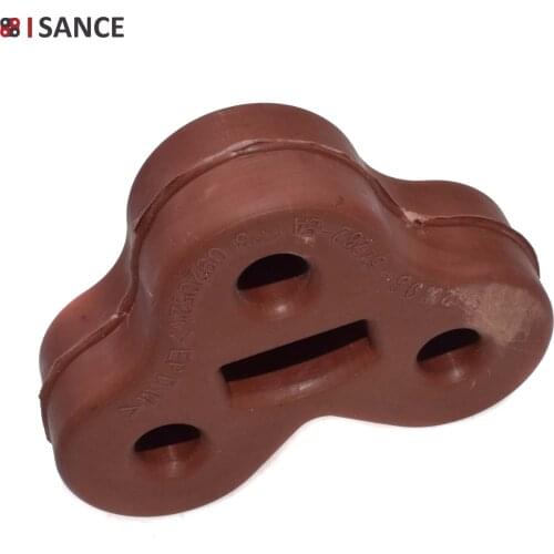 ISANCE Exhaust Pipe Rear Muffler Insulator Hanging Hanger Rubber For JAGUAR XF 2008-2015 & XJ 2003-2017 C2C32948