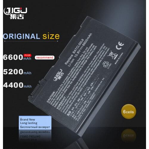 JIGU Laptop Battery For Acer Aspire 3100 5100 9110 Series BATBL50L6 BATCL50L6 5102WLMI