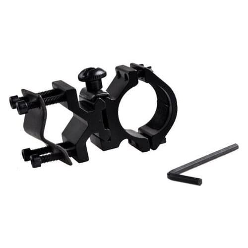 Hot Sell Professional Black Metal Adapter Ring Weaver Rail Mount For Tactical Rifle Flashlight