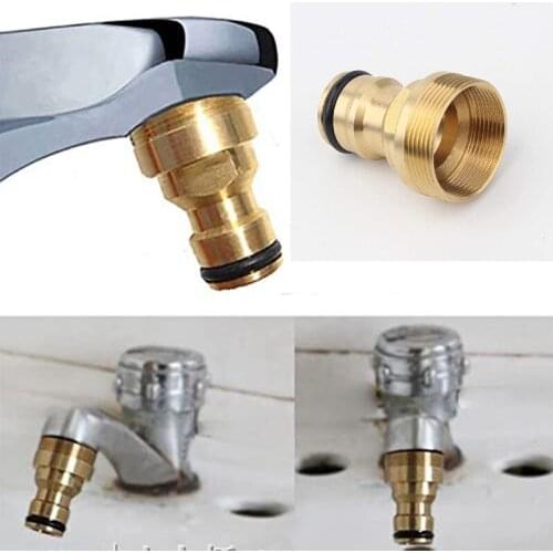 Kitchen Tap Copper Connection Water Conversion Interface Faucet Tap Connector Mixer Hose Adaptor Basin Fitting Garden Watering