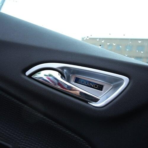 My Good Car ABS Chrome Accessories Inner Door Handle Bowl Frame Trim 4pcs car styling For Chevrolet Equinox 2017 2018