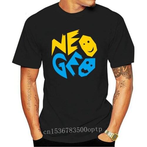 New Summer Neo Geo MVS T Shirt Tops Short Sleeve Man Neo Geo T-shirt Mans Tshirt DS-058