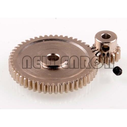 NEW ENRON 18216 Metal Moter Gear 16T + 18250 Metal Spur Gear 50T HSP RC Monster Truck 1/16 1:16