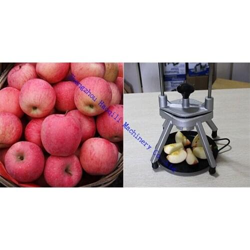 Apple Slicer Fruit Knife Apple & Pear Corer Slicer Cutter Core 2 Handed Wedger Fruit Easy Cut Segments