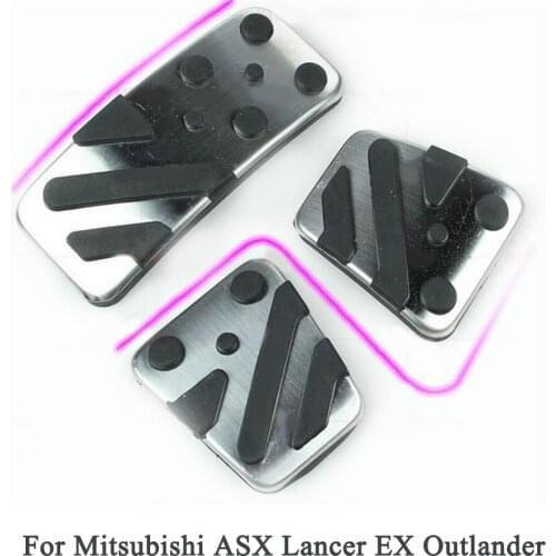 For Mitsubishi ASX LANCER EX Outlander accelerator only Left Hand Driving pedal cluth dedicated brake pedal stainless steel